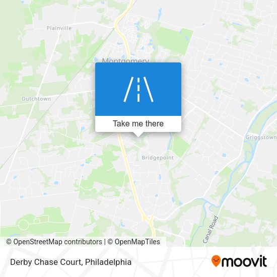 Mapa de Derby Chase Court