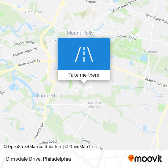 Dimsdale Drive map