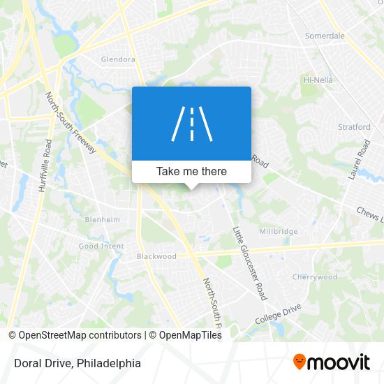 Mapa de Doral Drive