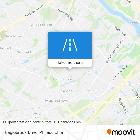 Eaglebrook Drive map