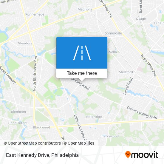 Mapa de East Kennedy Drive
