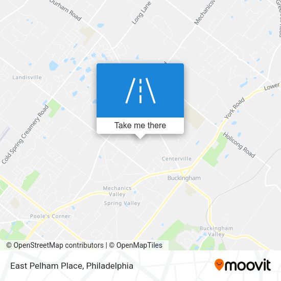 Mapa de East Pelham Place