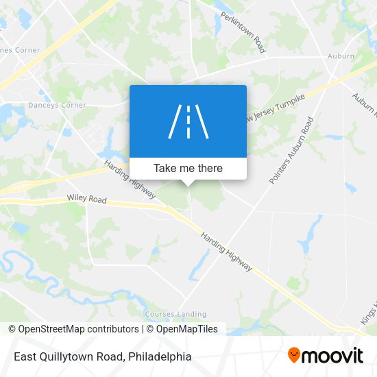 East Quillytown Road map