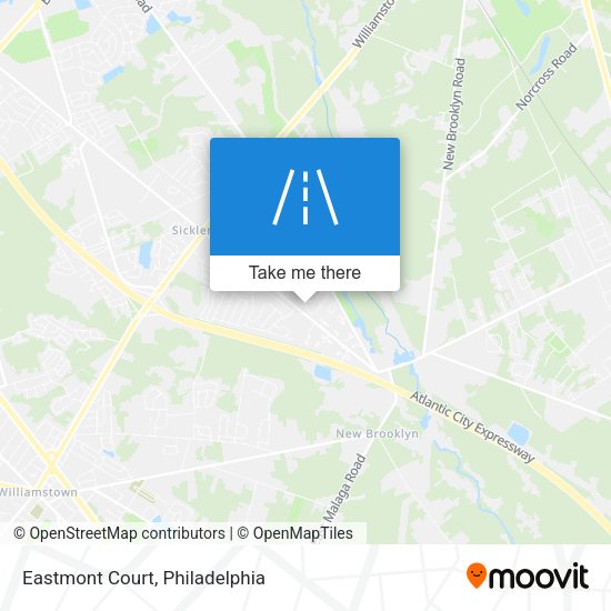 Mapa de Eastmont Court