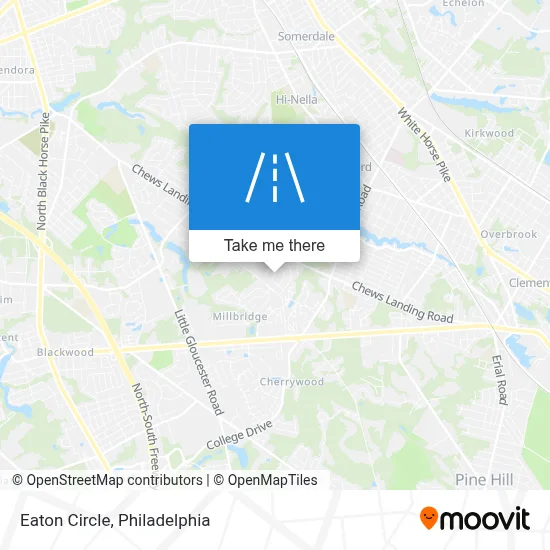 Eaton Circle map