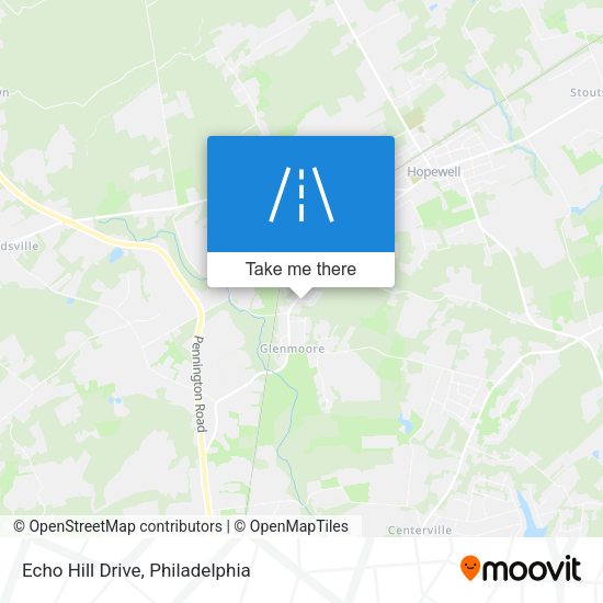 Echo Hill Drive map