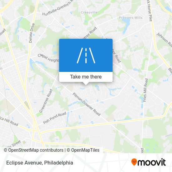 Mapa de Eclipse Avenue