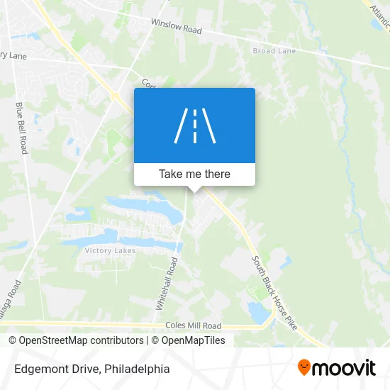 Edgemont Drive map