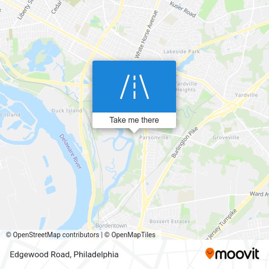 Mapa de Edgewood Road