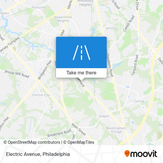 Mapa de Electric Avenue
