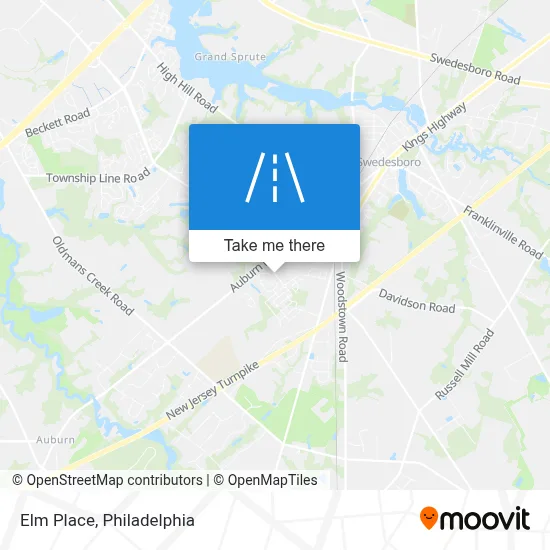Elm Place map