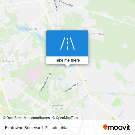 Elmtowne Boulevard map