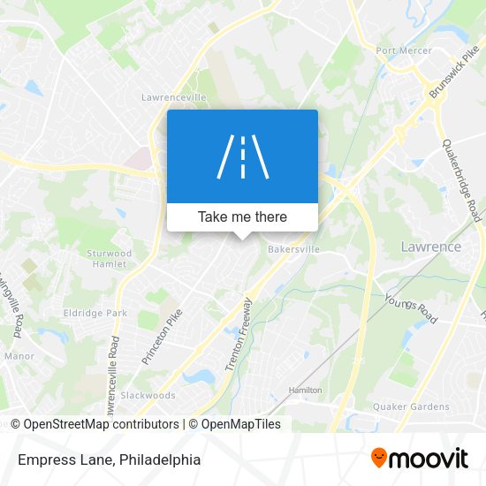 Mapa de Empress Lane