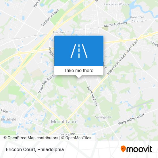 Mapa de Ericson Court