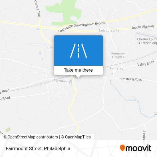 Mapa de Fairmount Street