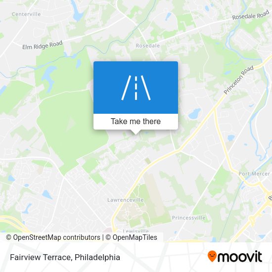 Fairview Terrace map