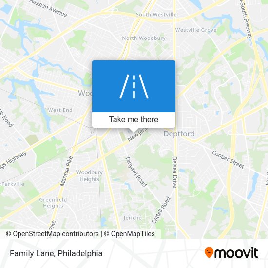 Mapa de Family Lane