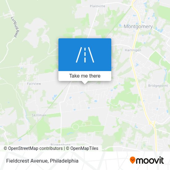 Mapa de Fieldcrest Avenue