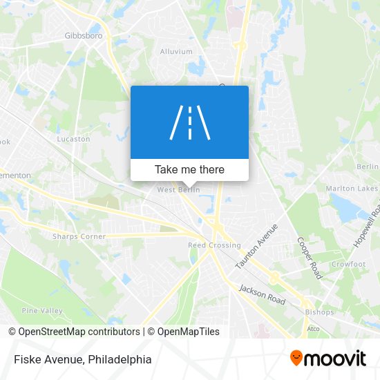 Mapa de Fiske Avenue