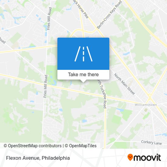 Mapa de Flexon Avenue