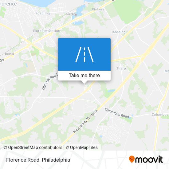 Mapa de Florence Road
