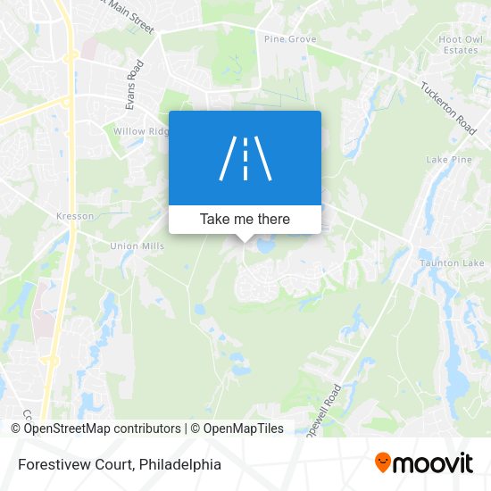 Forestivew Court map