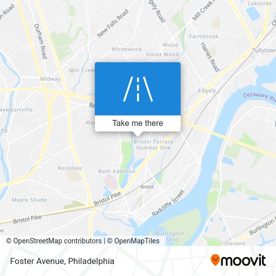 Mapa de Foster Avenue