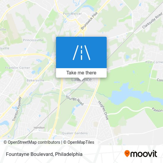 Fountayne Boulevard map