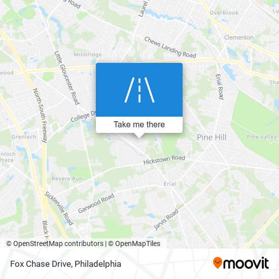 Fox Chase Drive map