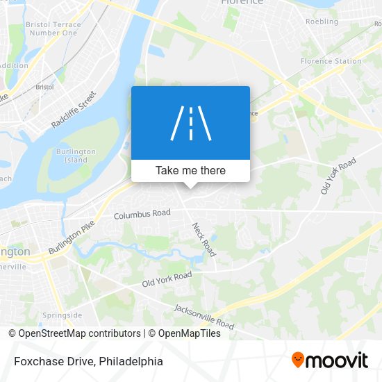 Mapa de Foxchase Drive