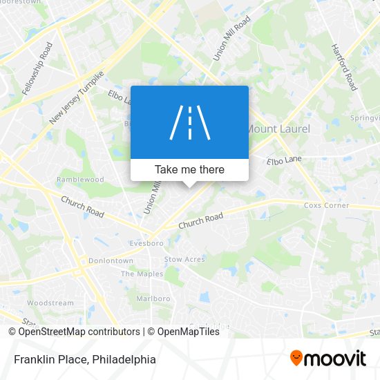 Mapa de Franklin Place