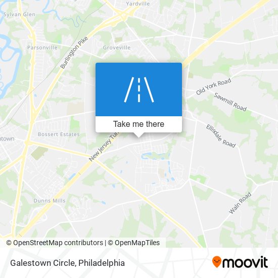 Galestown Circle map
