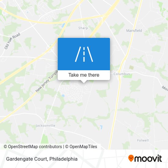 Gardengate Court map