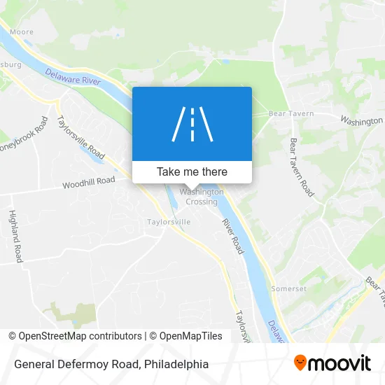 General Defermoy Road map