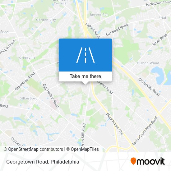 Mapa de Georgetown Road
