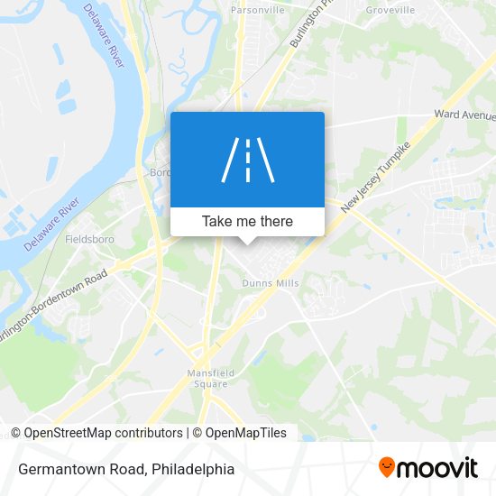 Mapa de Germantown Road