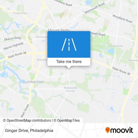 Mapa de Ginger Drive