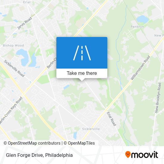 Mapa de Glen Forge Drive