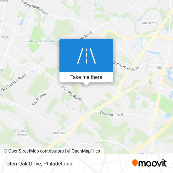 Mapa de Glen Oak Drive