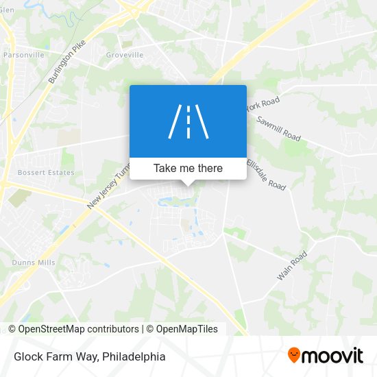 Glock Farm Way map