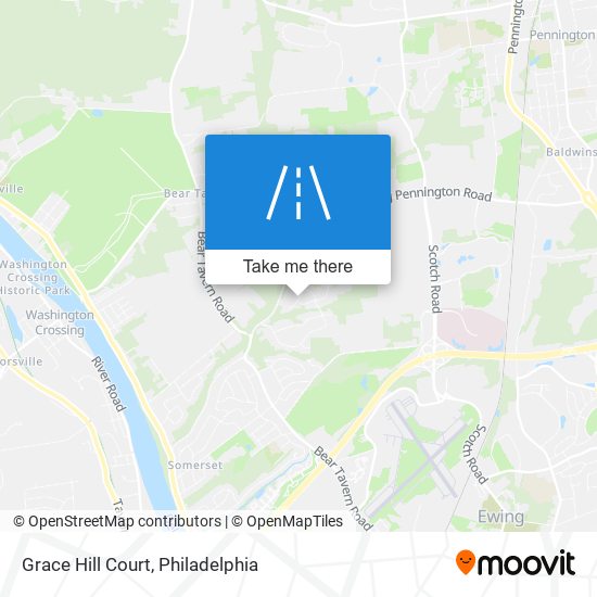 Mapa de Grace Hill Court