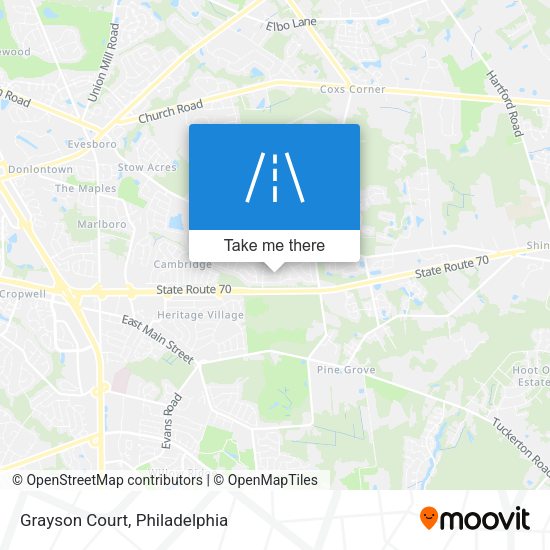 Mapa de Grayson Court