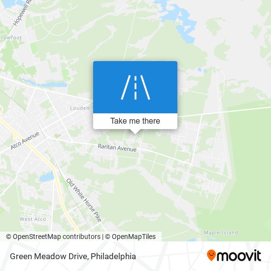 Green Meadow Drive map