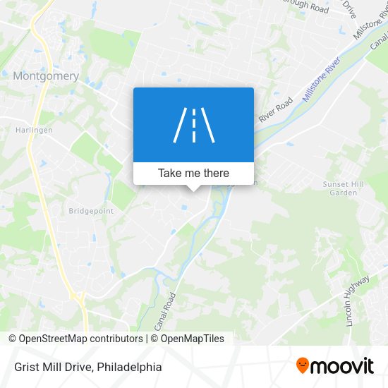 Mapa de Grist Mill Drive