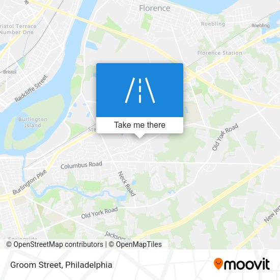 Mapa de Groom Street