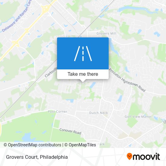 Mapa de Grovers Court