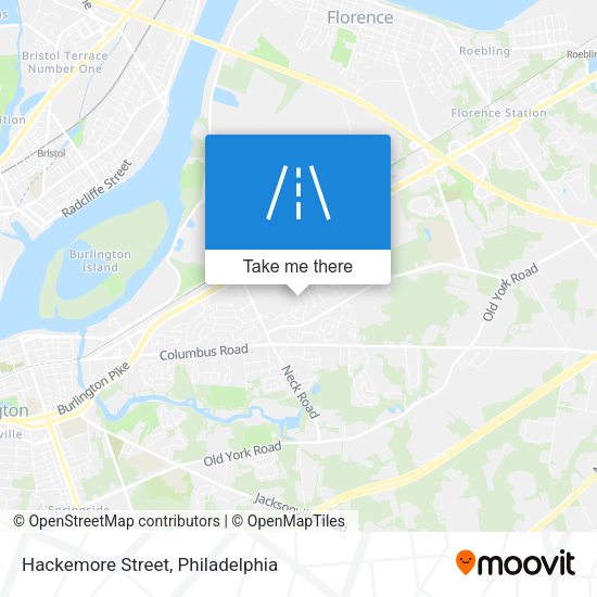 Mapa de Hackemore Street