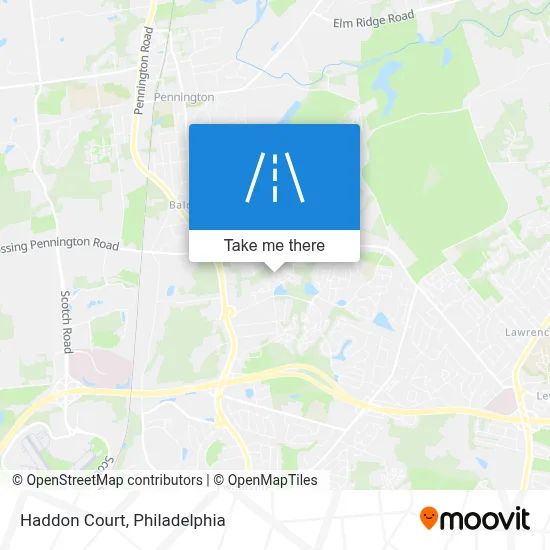 Haddon Court map