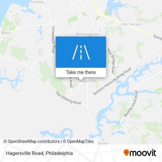 Mapa de Hagersville Road