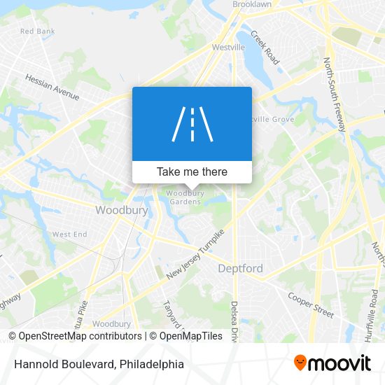 Mapa de Hannold Boulevard